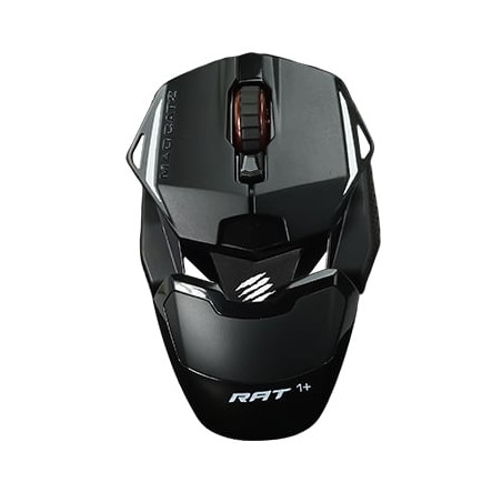 mouse gaming mad catz r.a.t. 1+ nero [mr01mcinbl000-0]