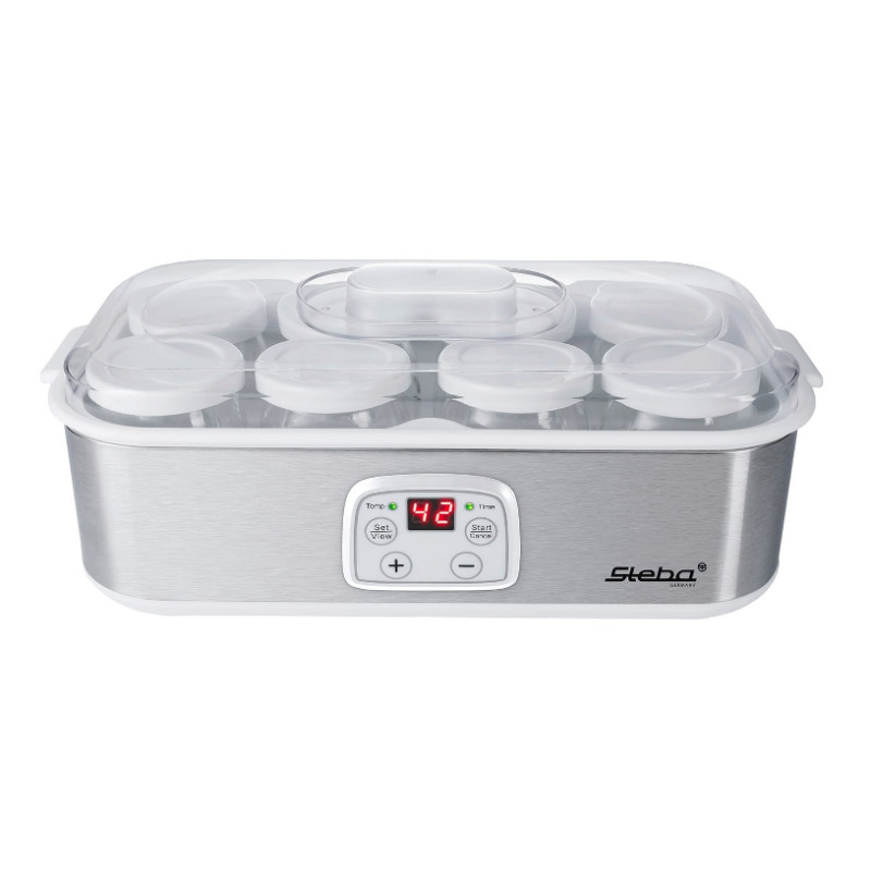 yogurtiera steba jm 3, 1,4 l argento [184300]