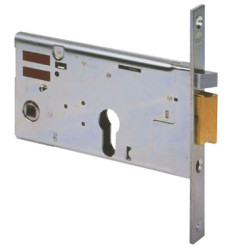 serratura elettrica cisa da inserire con cilindro per fascia 77mm