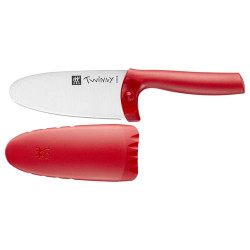 coltello da cuoco zwilling twinny per bambini 10cm rosso [36550-101-0]