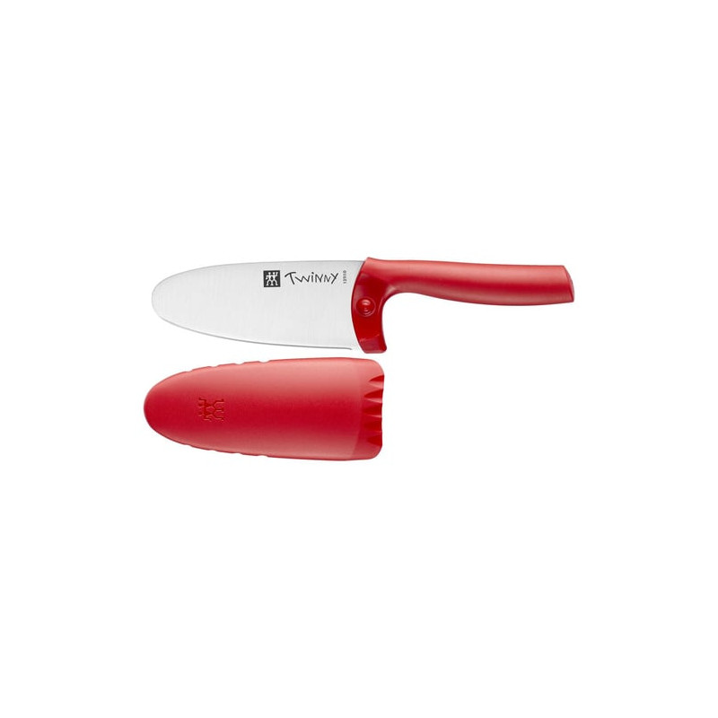 coltello da cuoco zwilling twinny per bambini 10cm rosso [36550-101-0]