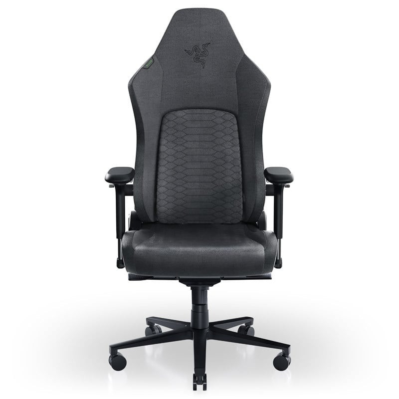 sedia razer iskur v2 tessuto per gaming nero/grigio