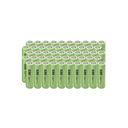 pila green cell domestica ricaricabile 3.7v verde chiaro 50pz [50gc18650nmc29]
