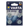 batteria a bottone varta lithium cr2032 3v 4pz [06032101404]