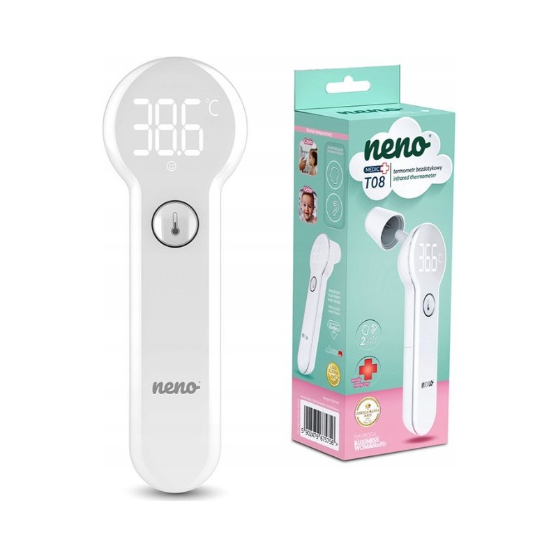 termometro ad infrarossi neno medic t08 professionale bianco [medic