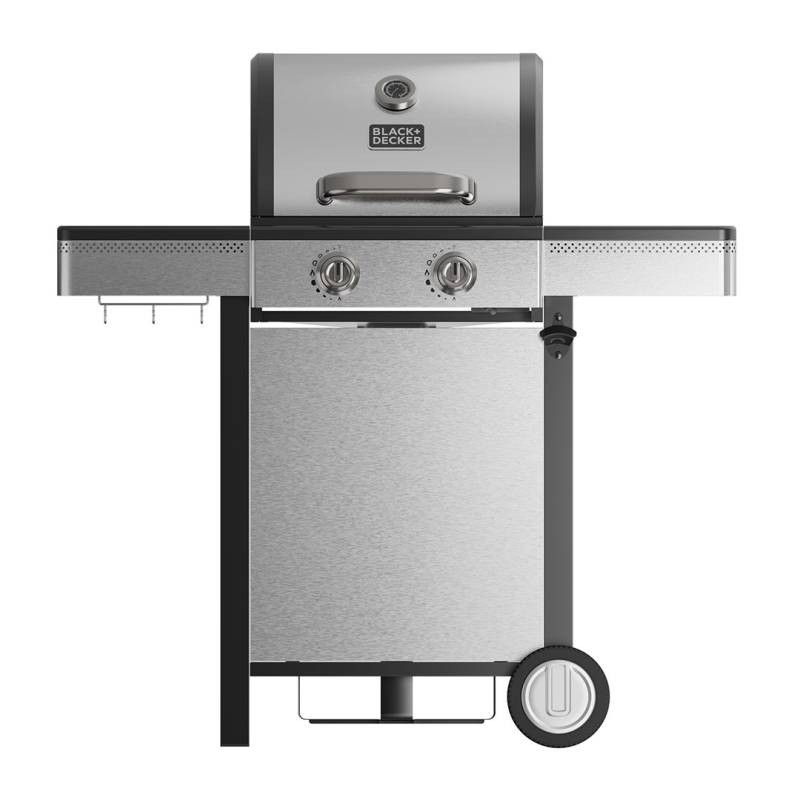 griglia a gas black+decker bxog7200e argento [es9330110b]