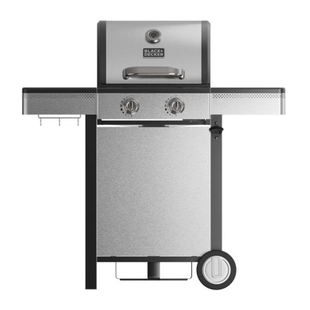 griglia a gas black+decker bxog7200e argento [es9330110b]