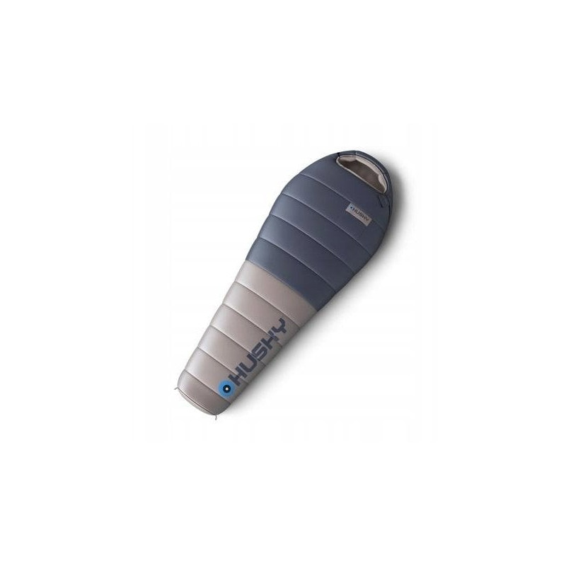 sacco a pelo husky dopy 85x220cm blu-grigio [hc0-0055]