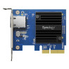 scheda di rete synology e10g30-t1 10gbe 1x rj-45 pcie [nbsynoe10g30t10]