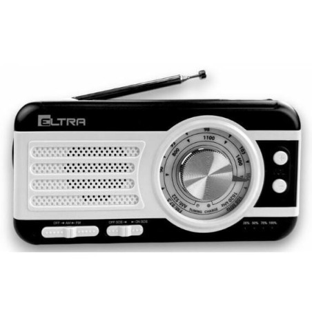 radio eltra safari wb-1 am fm bianco [ubeltrpsafari00]