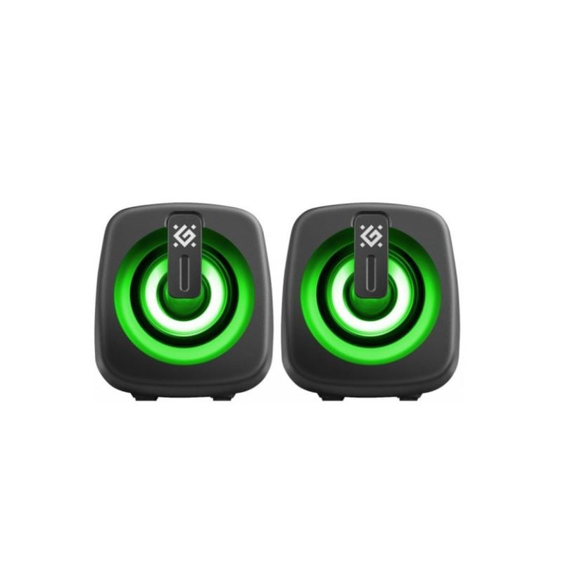 altoparlanti defender j1 2.0 6w per computer nero [ugdfdk000000015]