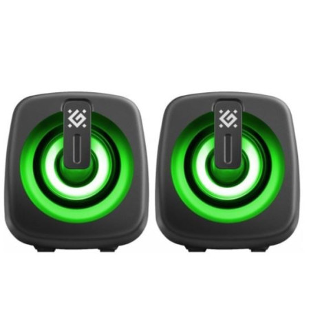 altoparlanti defender j1 2.0 6w per computer nero [ugdfdk000000015]