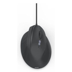 mouse hama ergon ecm-500r wired usb 1800dpi 7 tasti nero [00173086]