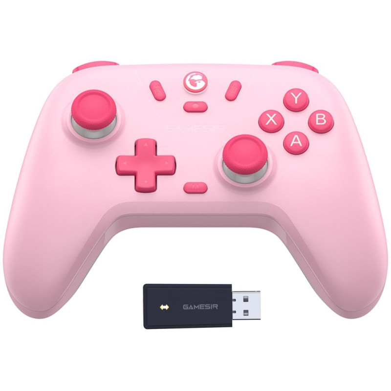 controller da gioco gamesir nova lite wireless rosa