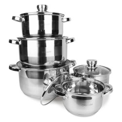set di pentole maestro mr-2220-10 acciaio inossidabile 10pz