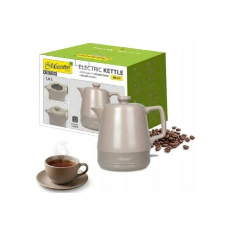 bollitore elettrico mr-071 1l 1200w beige [mr-071-beige]