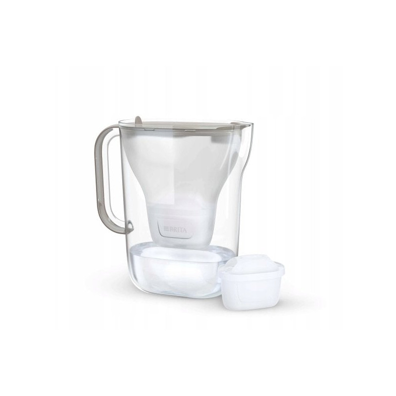 caraffa filtrante brita style essential 2.4l + 3 cartucce maxtrapro
