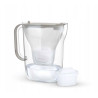 caraffa filtrante brita style essential 2.4l + 3 cartucce maxtrapro