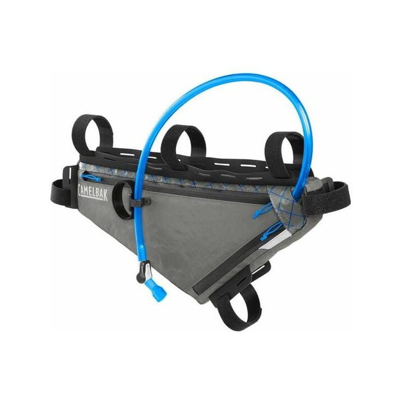 borsa da telaio camelbak m.u.l.e. con sistema di idratazione grigio