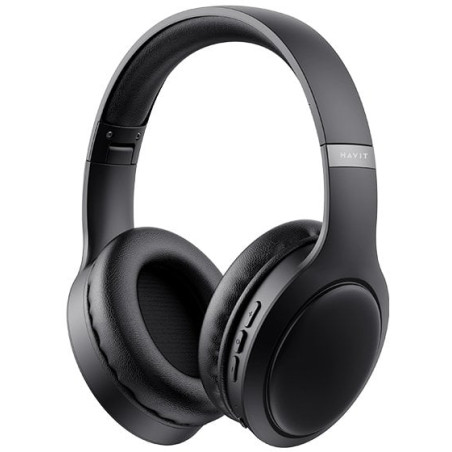 cuffia havit h630bt wireless bluetooth 3.5mm con microfono nero [h630bt