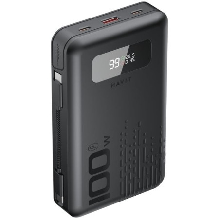 batteria portatile havit pb5212 powerbank 20000mah nero [pb5212]