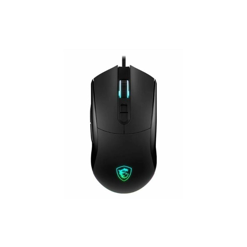 mouse msi forge gm320 gaming wired ottico 12800dpi nero [ummsirpg0000018]