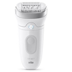 epilatore braun se7-000 1ct silk-epil 7 bianco-argento