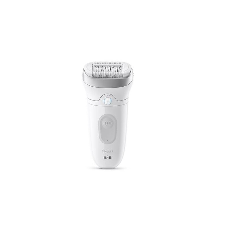 epilatore braun se7-000 1ct silk-epil 7 bianco-argento