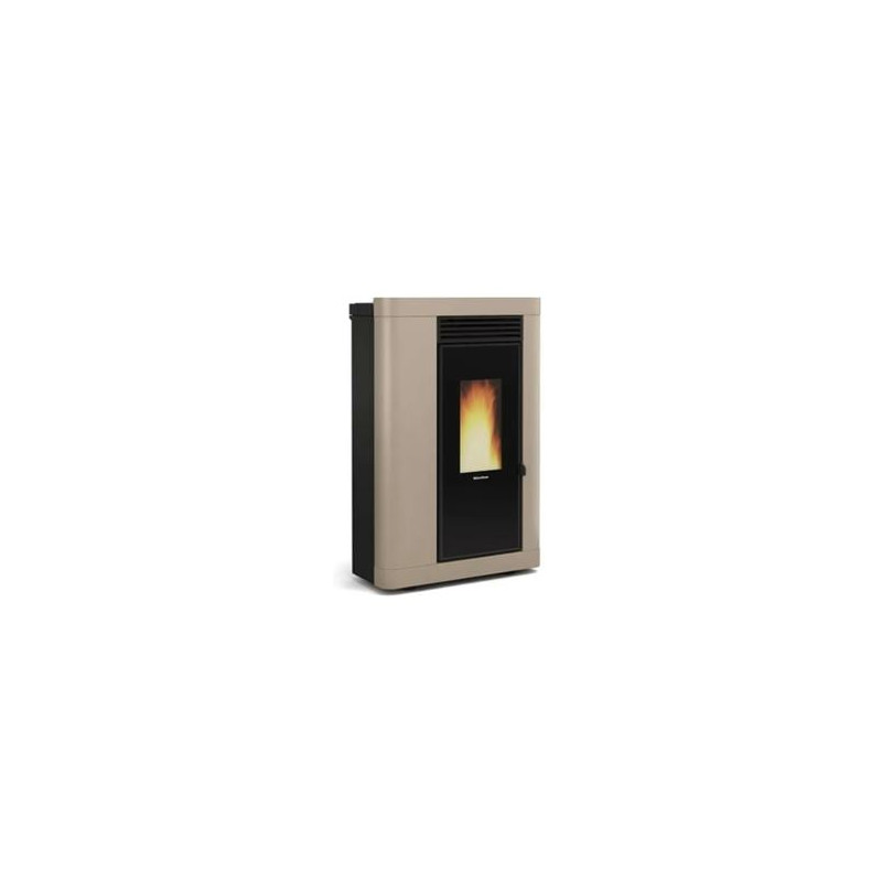 stufa a pellet extraflame annabella plus 5.0 9kw classe a+ grigio