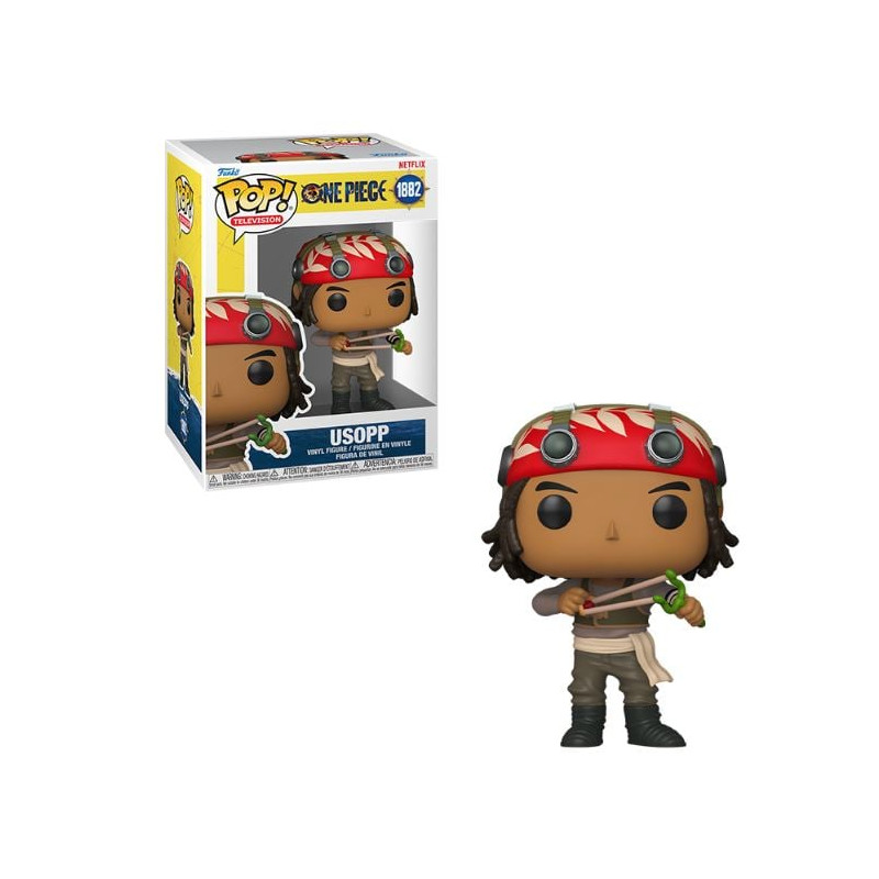 fugirna funko pop! television one piece netflix no.1882 usopp 9cm