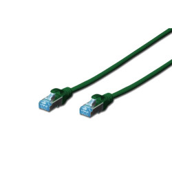patchkabel digitus rj45 sf/utp cat5e 1.00m gr?n hebelschutz [dk-1532-010/g]