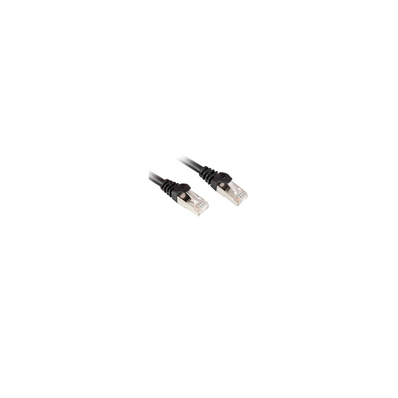 cavo di rete sharkoon rj45 cat.6 sftp 0,5m nero [4044951014972]
