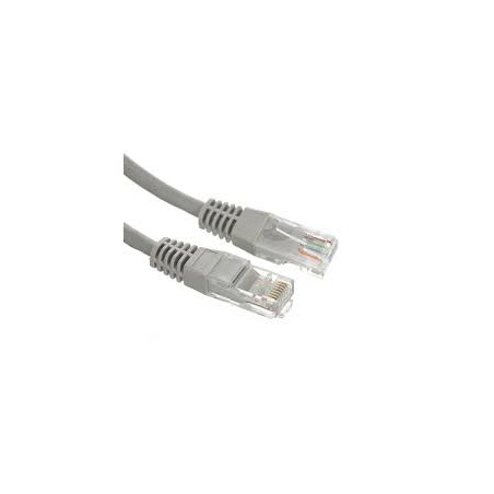 cavo di rete patch a-lan (rj45 - rj45) u/utp cat.6 0.5m grigio