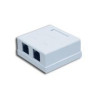 adattatore di rete a-lan 2xrj45 kat.5e ftp bianco [gn004]