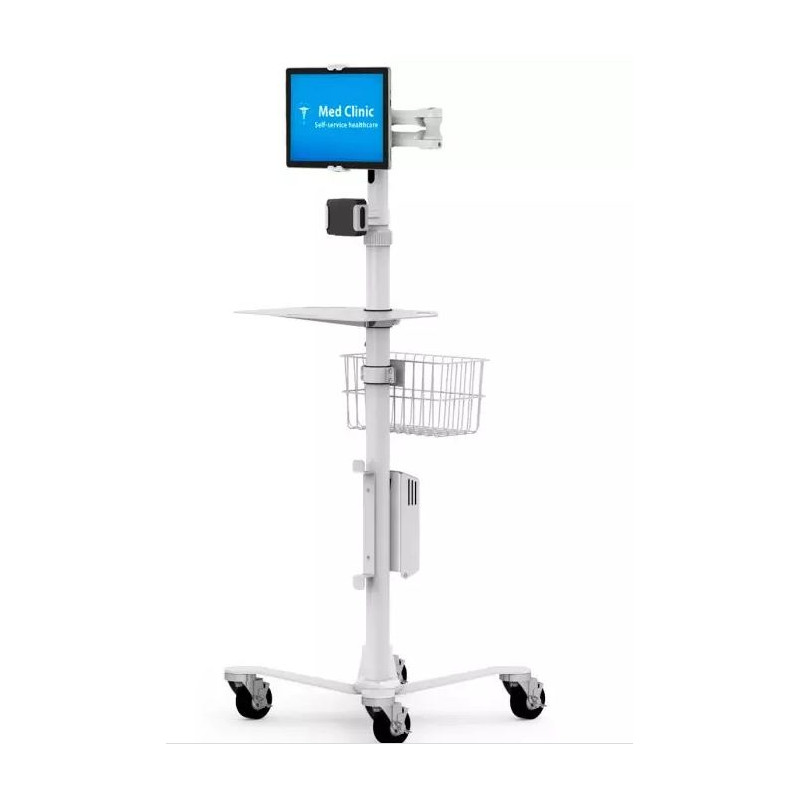 carello informatico compulocks per tablet bianco [mcrstdexw]