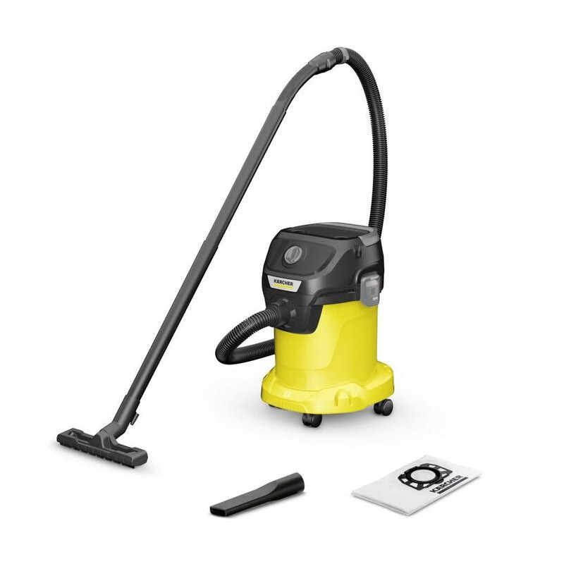aspira liquidi/solidi karcher 1000w 17ltcavo 4mt tubo 2mt [1.628-442.0]
