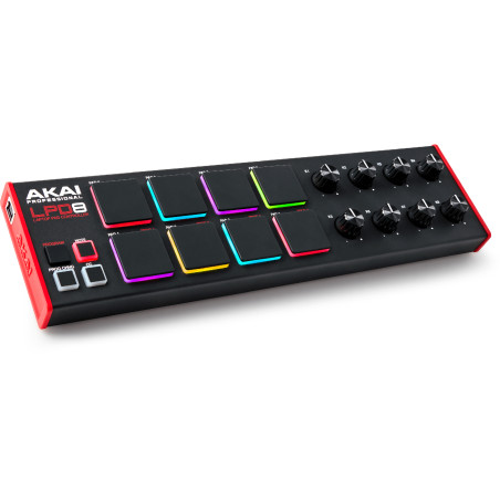 controller pad midi akai lpd 8 mkii [lpd 8 mkii]