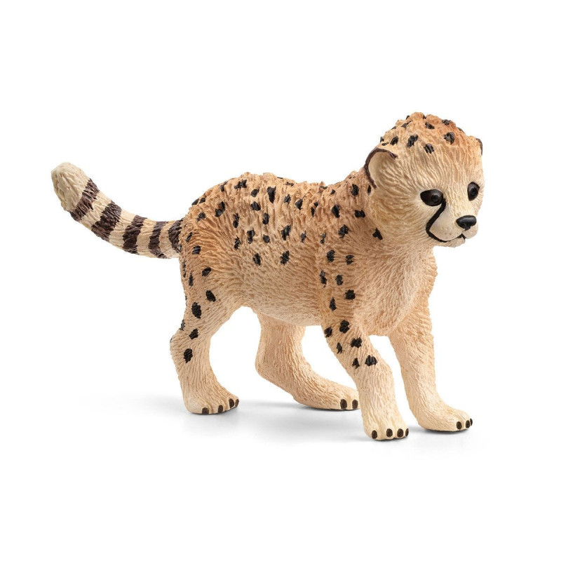 figurina schleich wl cheetah baby marrone [14866]