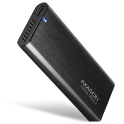 box ssd esterno axagon per ssd m.2 usb-c 3.2 gen2 nero [eem2-sb2]