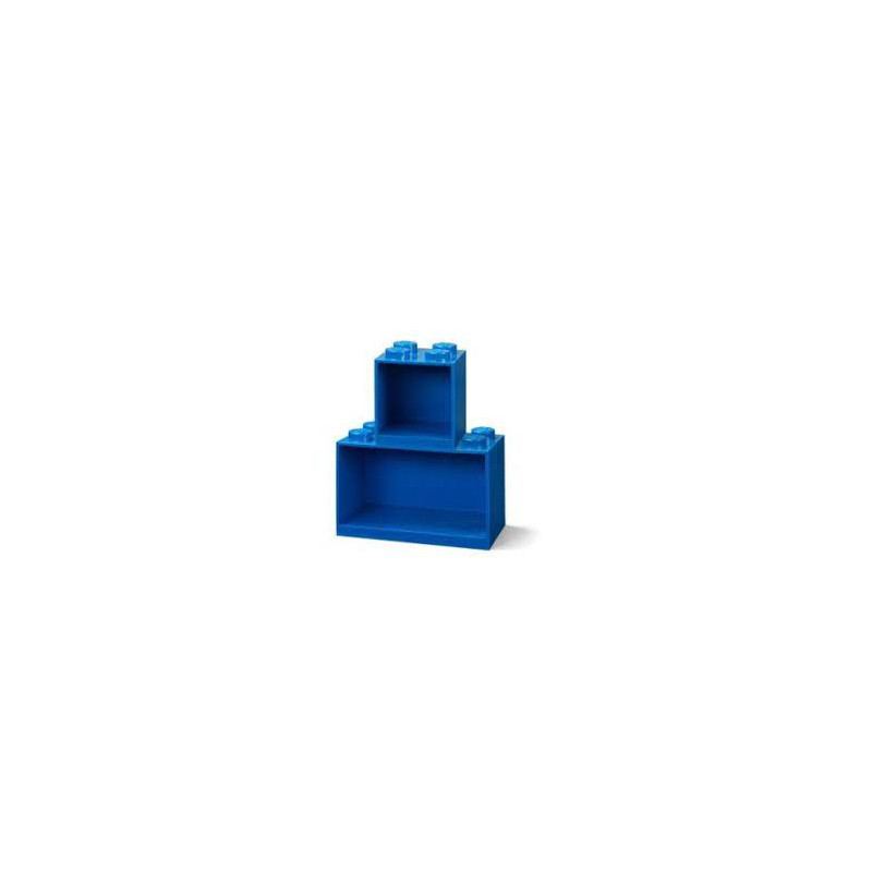 iconic brick plank set room copenhagen lego shelf 4+8 blu [41171731]
