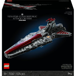 gioco da costruzione lego incrociatore d'attacco republic di