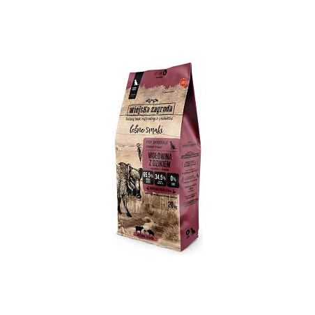cibo secco wiejska zagroda per cani 20kg