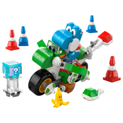 lego super mario 72031 mario kart: moto yoshi 133pz multicolore [72031]