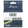 batterie ricaricabili mediarange usb-c aa/lr6/1.5v/400mah 4pz