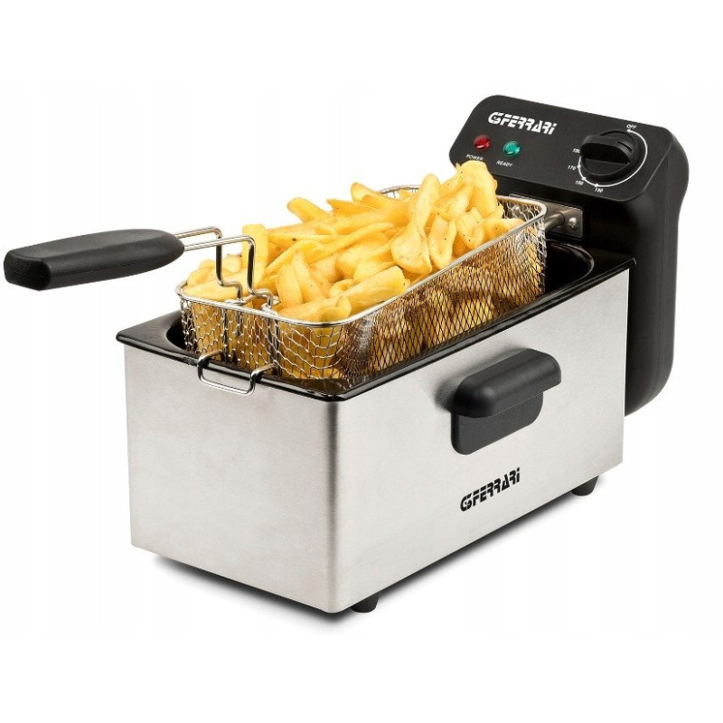friggitrice tradizionale g3ferrari pastella g10203 ad olio 3l 2000w