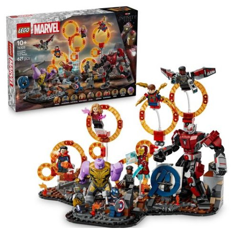 gioco da costruzione lego marvel battaglia finale di avengers endgame