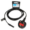 cavo alimentazione ibox 1.8m nero [ikz2uk]