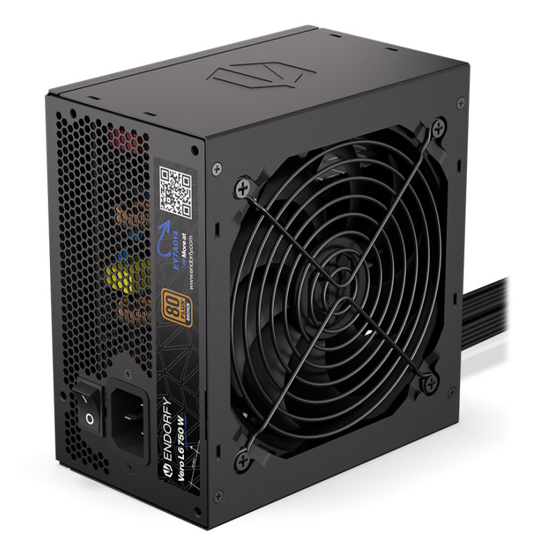 alimentatore 750w endorfy vero 80plus bronze 200-240v nero [ey7a014]