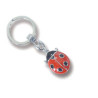 Portachiavi anello coccinella pz.12 geit [geit ]