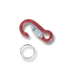 Portachiavi anello moschettone lock 6 pz.12 geit [geit ]